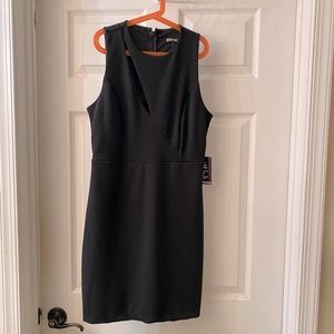 Black Dress w/ cut-out, Express